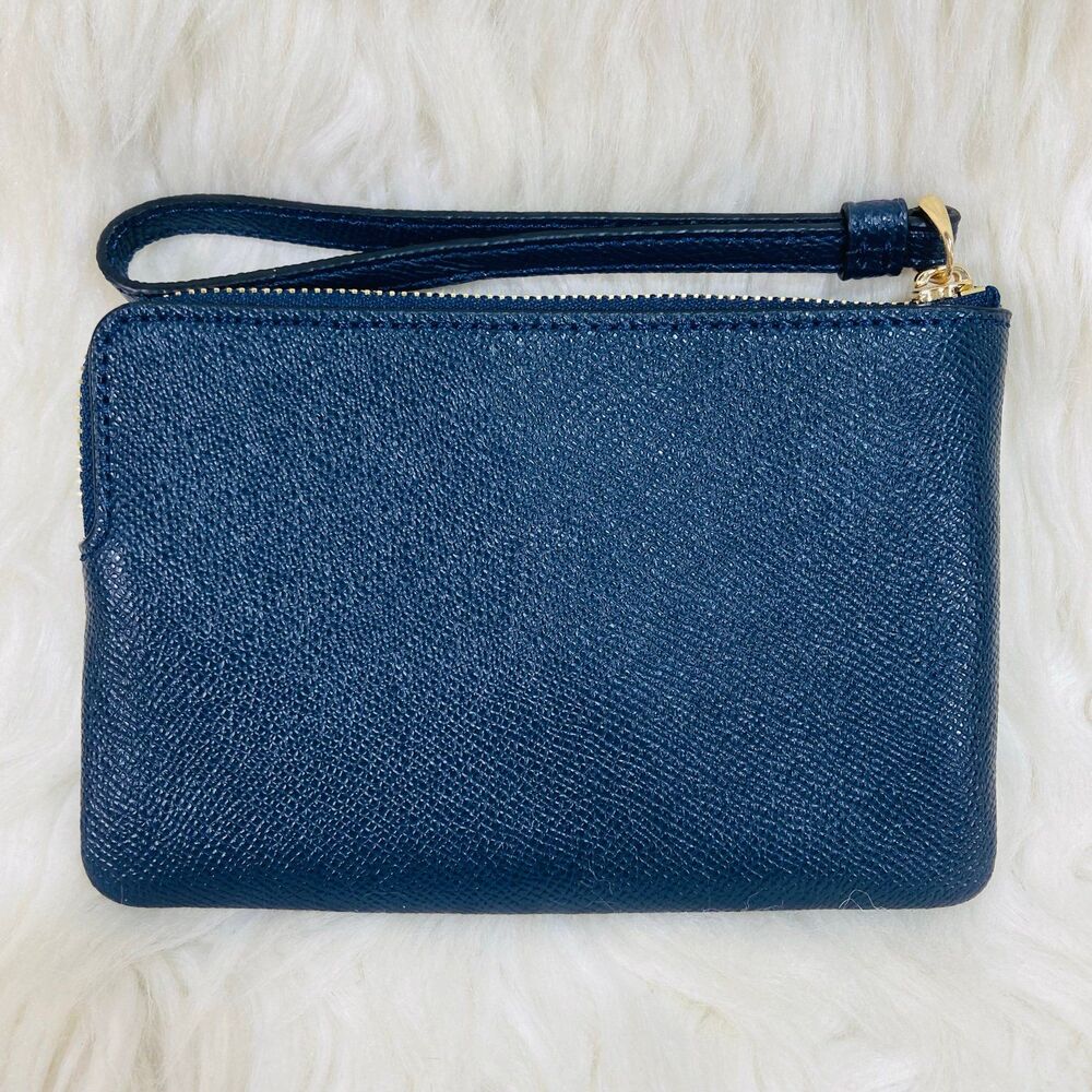 Coach Corner Zip Wristlet - Picture 5 of 7